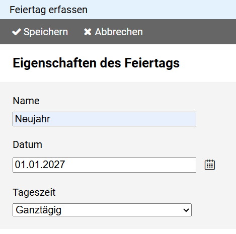 Feiertag