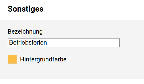Gekennzeichneten Zeitraum - Sonstiges