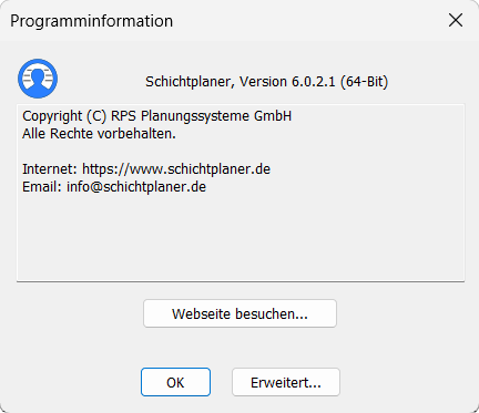 Programminformationen