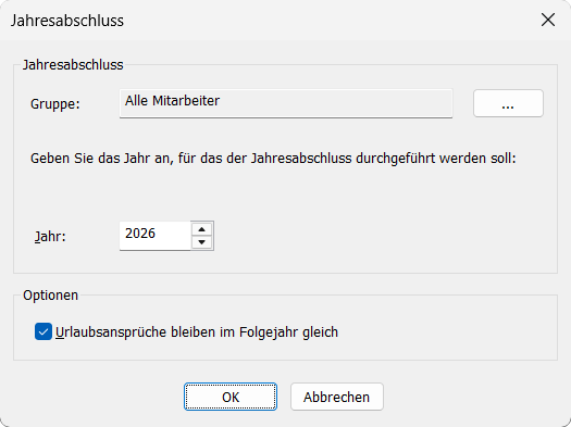 Jahresabschluss