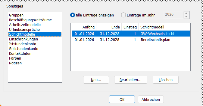 Schichtmodelle