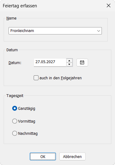 Feiertag
