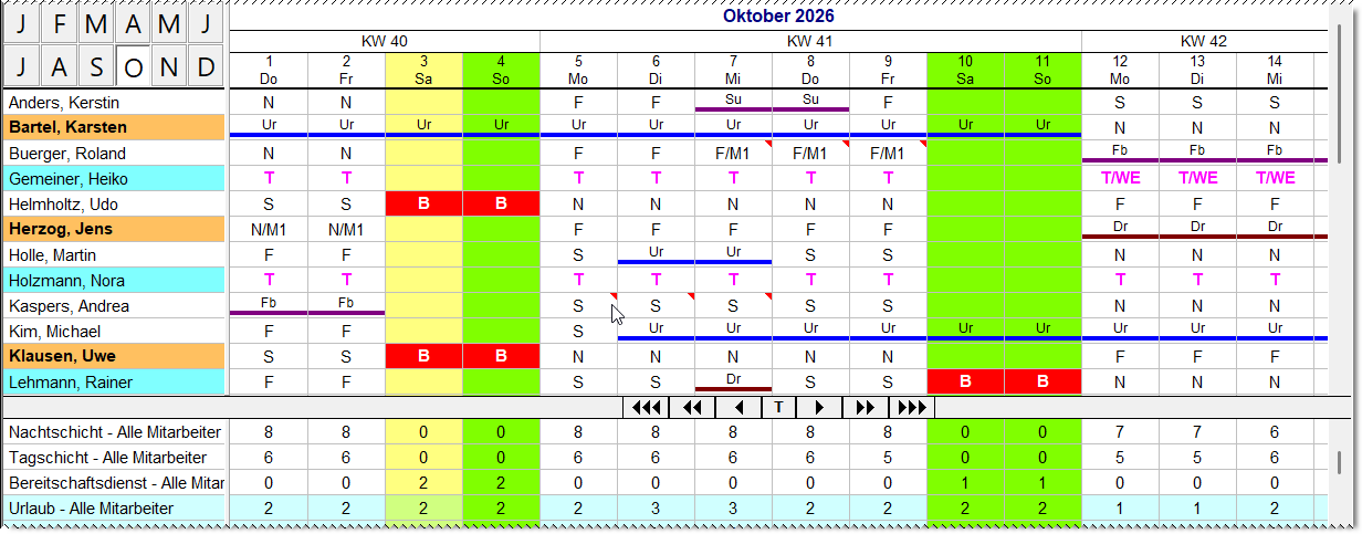 Dienstplan