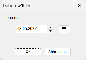 Datumsauswahl