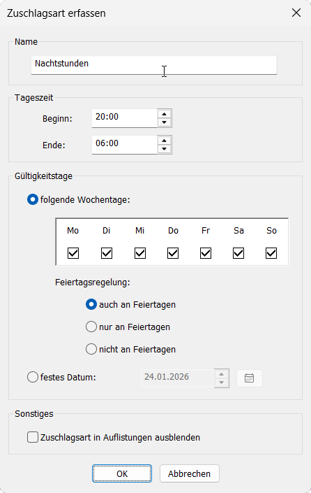 Zuschlagsart