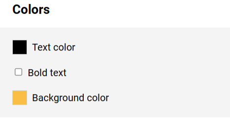 Custom Shift - Colors