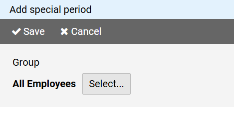 Special Period - Group