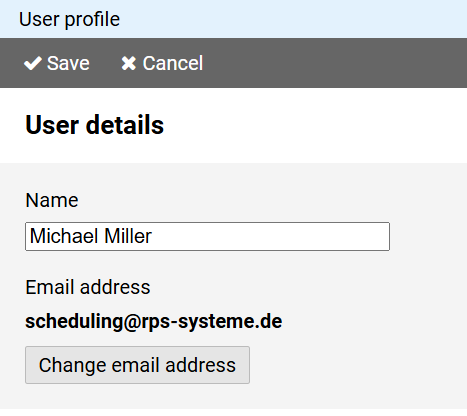 User Profile - User
