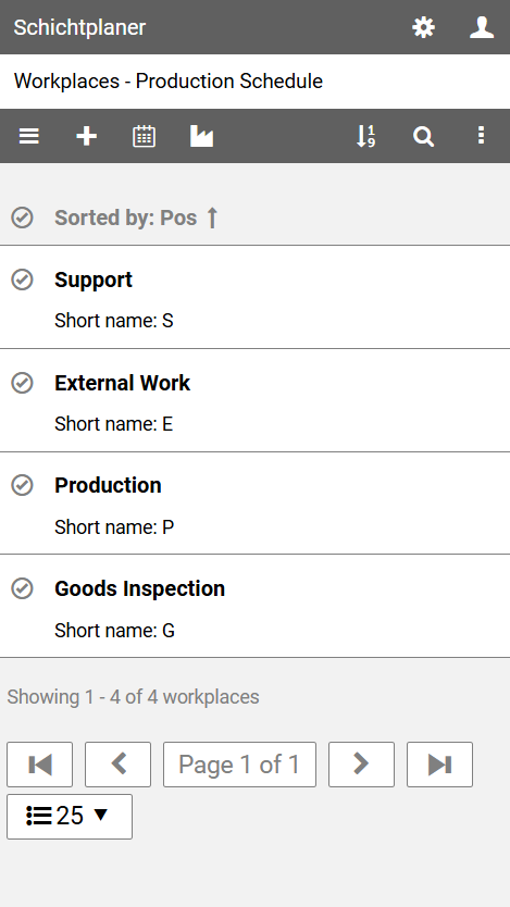 Administration View for Workplaces
